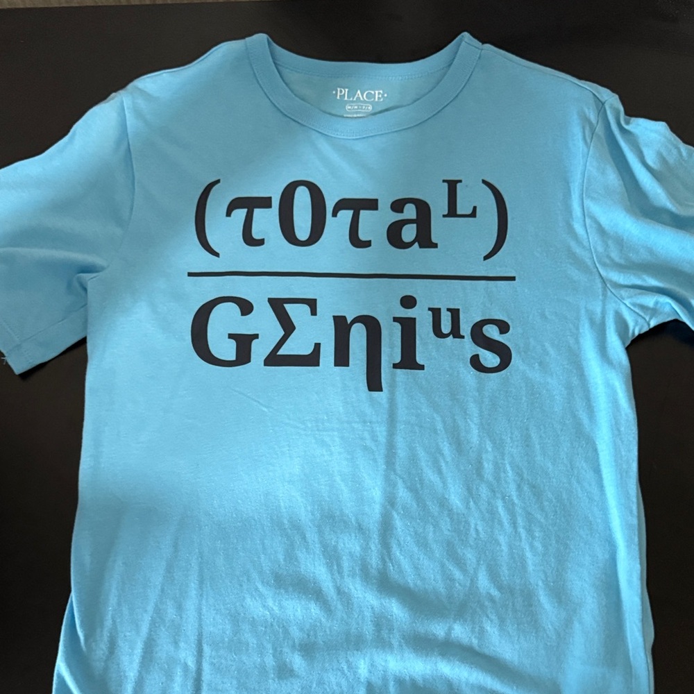 The Children's Place Blue Short Sleeve Tee Total Genius